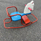 Vintage Tri-Ang Gee-Gee Rocker Metal Rocking Horse Classic Triang Retro Toy