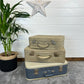 3x Vintage Suitcase Job Lot 1960's Retro Trunk Boho Décor Theatre Film Display Prop