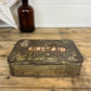 Vintage First Aid Tin Collectable Rustic Décor Vintage Display Prop
