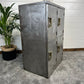 Vintage Industrial Metal Locker Stripped Bare Steel Rustic Home Décor Storage