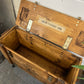 Wooden Ammo Box Coffee Table Vintage 1986 Rustic Storage Toy Chest Industrial Trunk