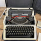 Vintage 1970's Erika 105 Portable Typewriter Vintage Retro Home Decor Display