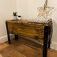 Vintage Rustic Army Ammo Coffee Side Table Chest