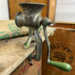 Vintage Spong Hand Mincer Tabletop Meat Grinder Farmhouse Kitchen