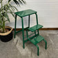 Vintage Folding Step Stool Rustic Industrial Pantry Larder Steps Farmhouse Kitchen Grocery Shop
