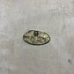 Vintage Orient Make Brown Leather Suitcase Travel Trunk Boho Décor Display British Made
