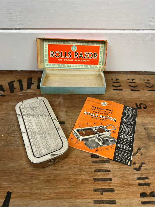 Vintage Rolls Razor Imperial No2 With Original Box & Instructions