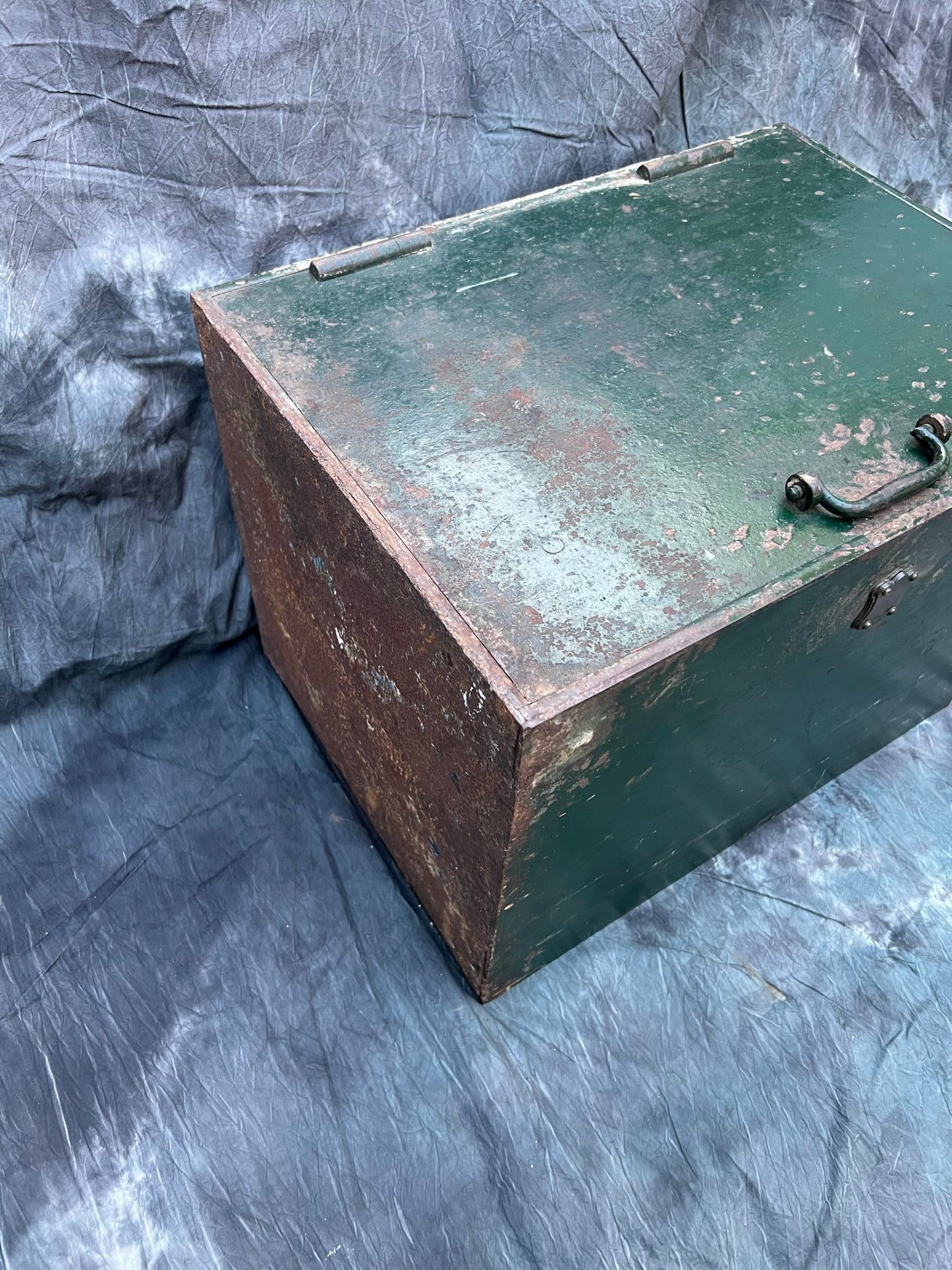 Antique Chubb & Son Safe 1850's Era Heavy Duty Vintage Safe Box With Original Key