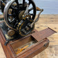 Vintage Singer Sewing Machine 28K Dates 1900 Hand Crank With Wooden Case