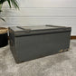 Vintage Grey Wooden Storage Box Trunk Tool Chest Toolbox Side Table