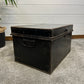 Vintage Partridge & Cooper Fleet St. London Metal Storage Box Toolbox Rustic Industrial