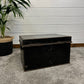 Vintage Partridge & Cooper Fleet St. London Metal Storage Box Toolbox Rustic Industrial