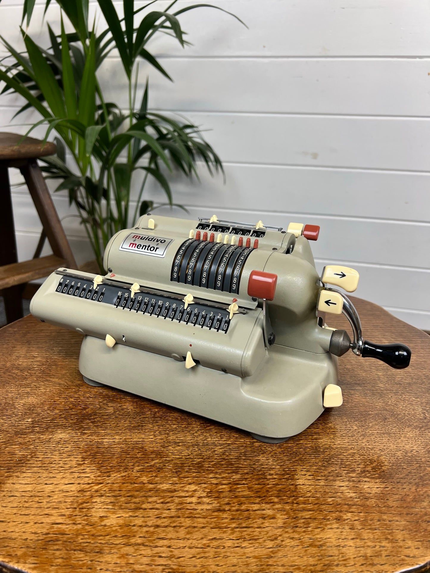 Vintage Muldivo WSR-160 Walther Antique Calculating Machine Calculator Adding Machine