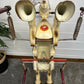 Vintage MOBO Prairie King Pressed Metal Rocking Horse 1960's On Springs Classic Retro Toy