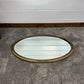 Vintage Oval Gilt Frame Wall Mirror Gold Boho Art Nouveau Retro Art Deco Home Decor