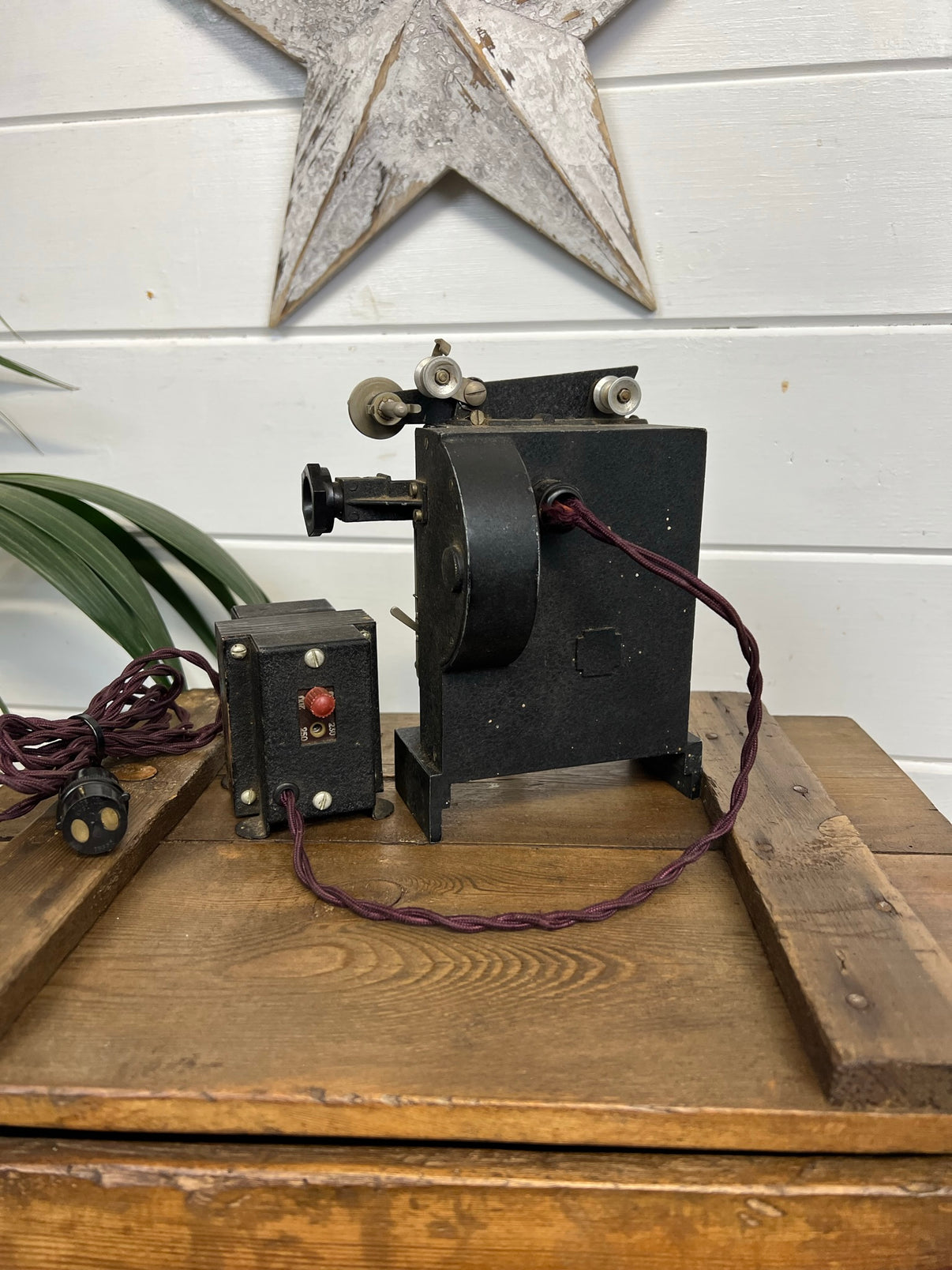 A Ligonie and two Pathescope 9.5mm Sound Projectors, a Ligonie model