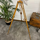 Vintage Antique Ensign Wooden Folding Tripod Camera or Projector
