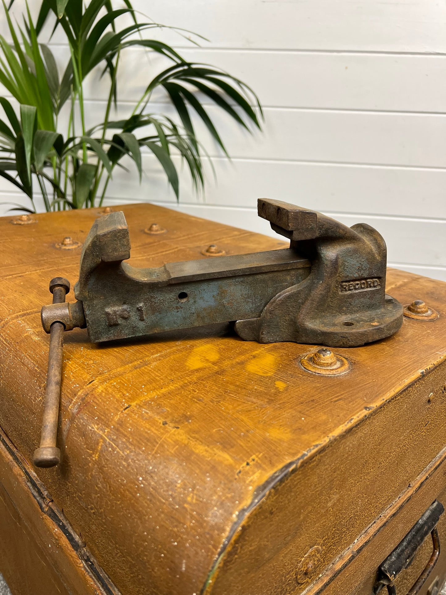Vintage Record No 1 Table Bench Vice Heavy Duty Workshop Garage Engineers Vice