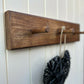 Rustic Farmhouse Wooden Coat Hook Rack Pegs Handmade Shabby Chic Bag Hook Home