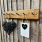 Coat Bag Hook Reclaimed Rustic Industrial Iron Farmhouse Shabby Chic Home