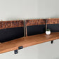 Rustic Chunky Blackboard Message Sign Home Noticeboard Reclaimed Industrial Decor