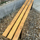 Wooden Folding Trestle Bench Ex Army 1953 Waxed Dining Vintage Garden Industrial